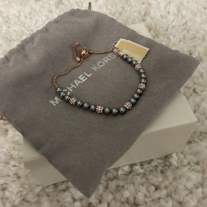 Michael Kors Adjustable Bead Bracelet